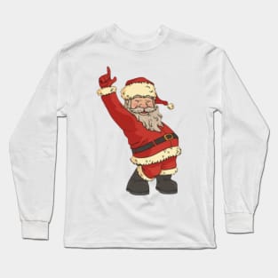 Christmas characters dancing t-shirt design Sticker Long Sleeve T-Shirt